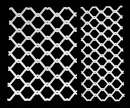 Wire Fence Stencil Set